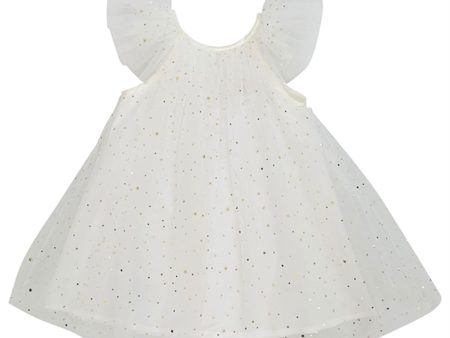 Dolly by Le Petit Tom Fairy Tulle Kjole Off White For Sale