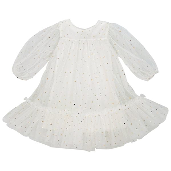 Dolly by Le Petit Tom Empress Tulle Kjole Off White Fashion