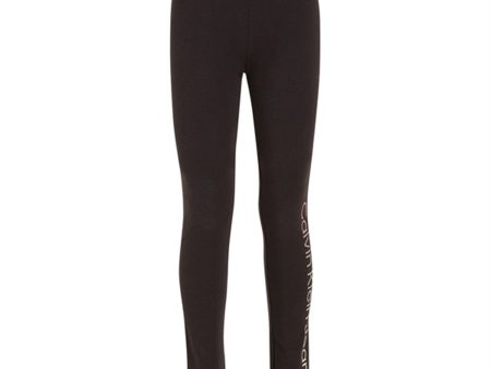 Calvin Klein Gradient Institutional Leggings Ck Black Fashion