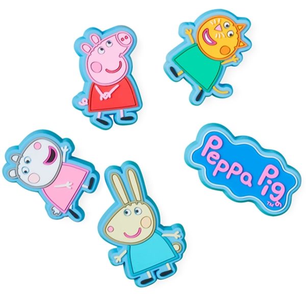 Crocs Jibbitz™ Charms Peppa Pig 5-pak Fashion