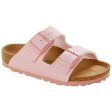 Birkenstock Arizona Kids TEX Canvas Soft Pink Sandal Discount