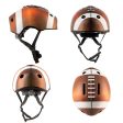 Crazy Safety Football Cykelhjelm Brown Online now