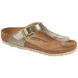 Birkenstock Gizeh Kids Electric Metallic Gold Sandal Online Sale