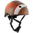 Crazy Safety Football Cykelhjelm Brown Online now