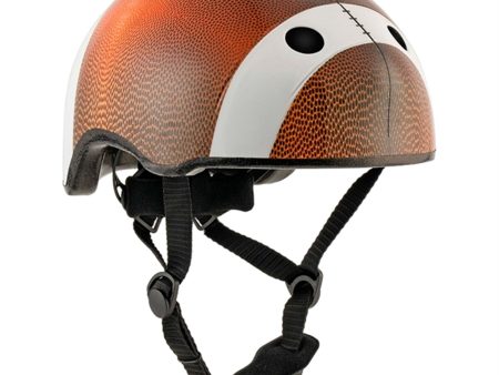 Crazy Safety Football Cykelhjelm Brown Online now