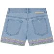 Stella McCartney Light Blue Shorts Sale