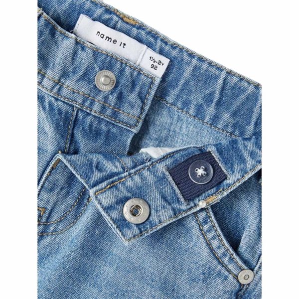 Name it Light Blue Denim Ryan Straight Jeans Sale