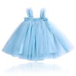 Dolly By Le Petit Tom 2 Way Tutu Kjole Beach Cover Up Light Blue Sale