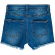 THE NEW Medium Blue Agnes Denim Shorts Online Sale