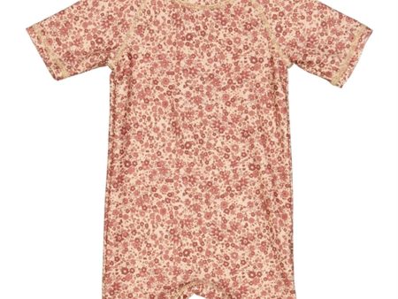 Wheat Red Flower Meadow Cas Badedrakt Hot on Sale