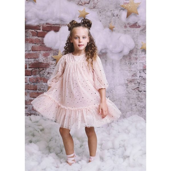 Dolly by Le Petit Tom Empress Tulle Kjole Ballet Pink on Sale